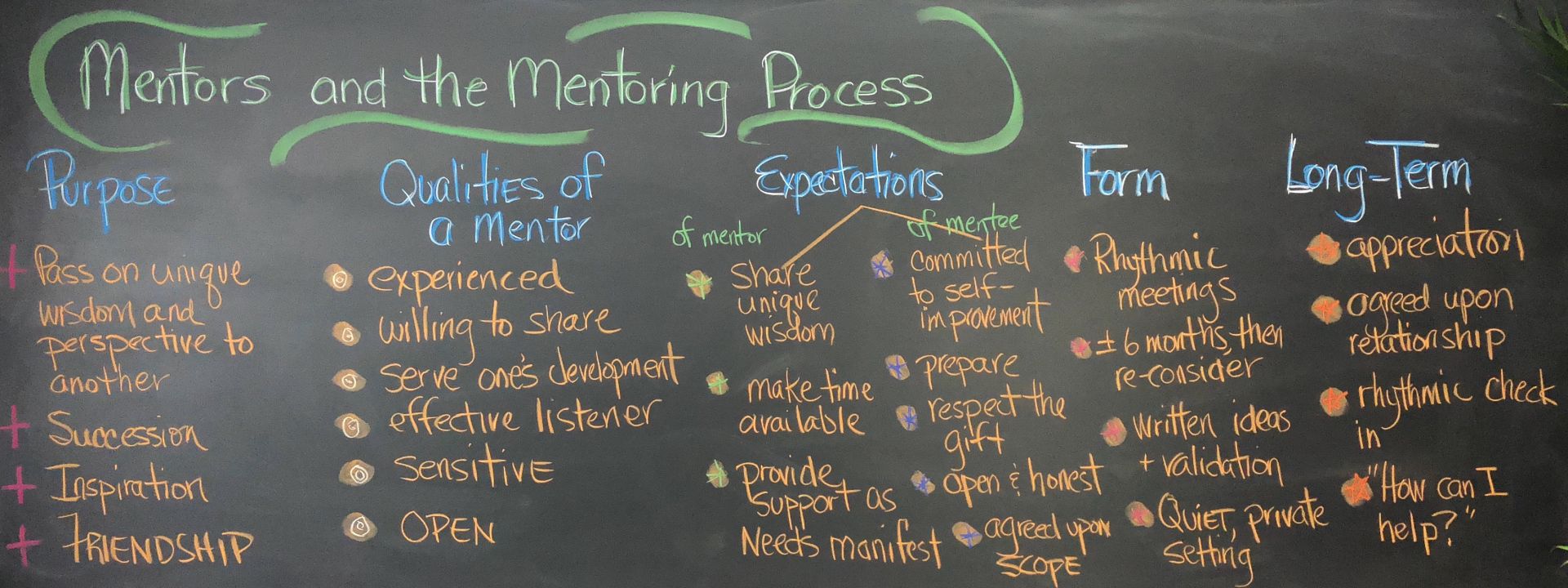 Mentors and the Mentoring Process